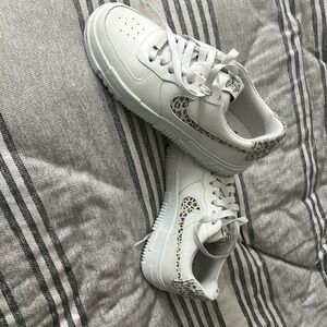 Nike Airforxe Ones, worn less than 5 times.